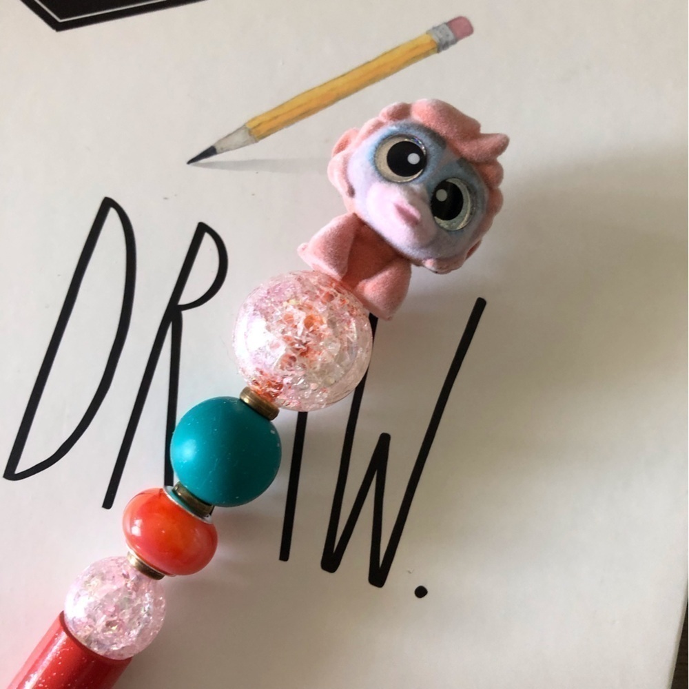 Disney Doorables: The Jungle Book: King Louie handmade beaded pen
